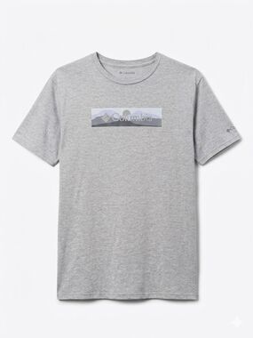 Columbia Men's Grey Marco Graphic T-Shirt Mountain  Size XL